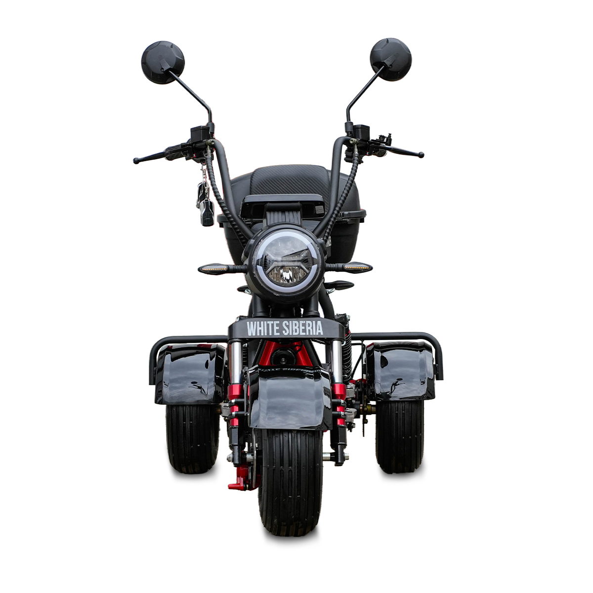 WHITE_SIBERIA TRIKE MINI BLACK 1500W Шоссейные колёса — 3