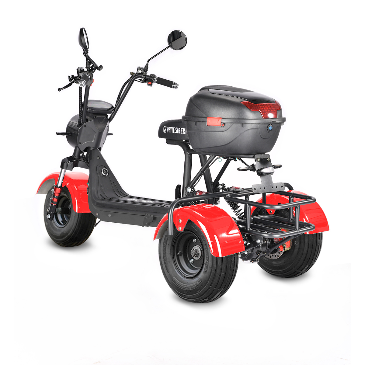 WHITE_SIBERIA TRIKE MINI RED 1500W Шоссейные колёса — 5