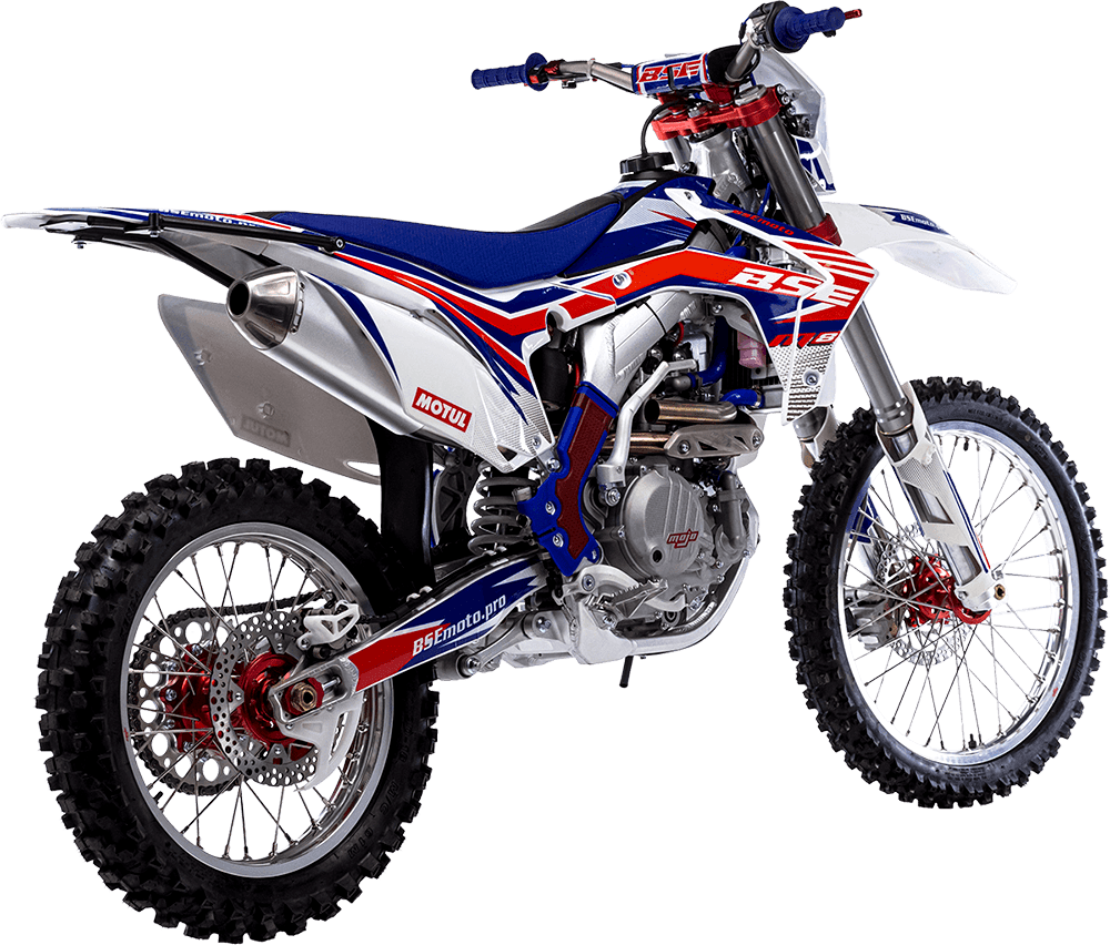 BSE M8 Factory Blue White — 3