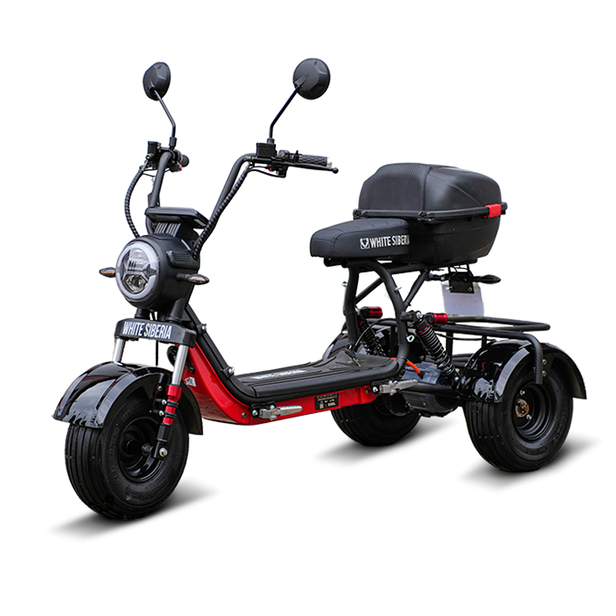 WHITE_SIBERIA TRIKE MINI BLACK 1500W Шоссейные колёса — 2