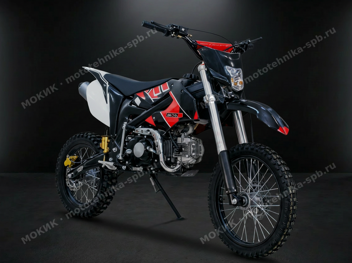 VMC Питбайк KXD 17/14 124см3 СЕРИЯ 1250 КОМПЛ.1 (4МКПП, кик./эл.стар, фар/стоп сигн., БЕЗ повор/зерк)