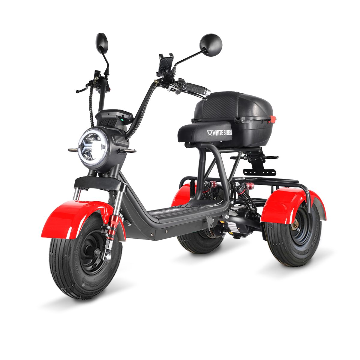 WHITE_SIBERIA TRIKE MINI RED 1500W Шоссейные колёса — 2