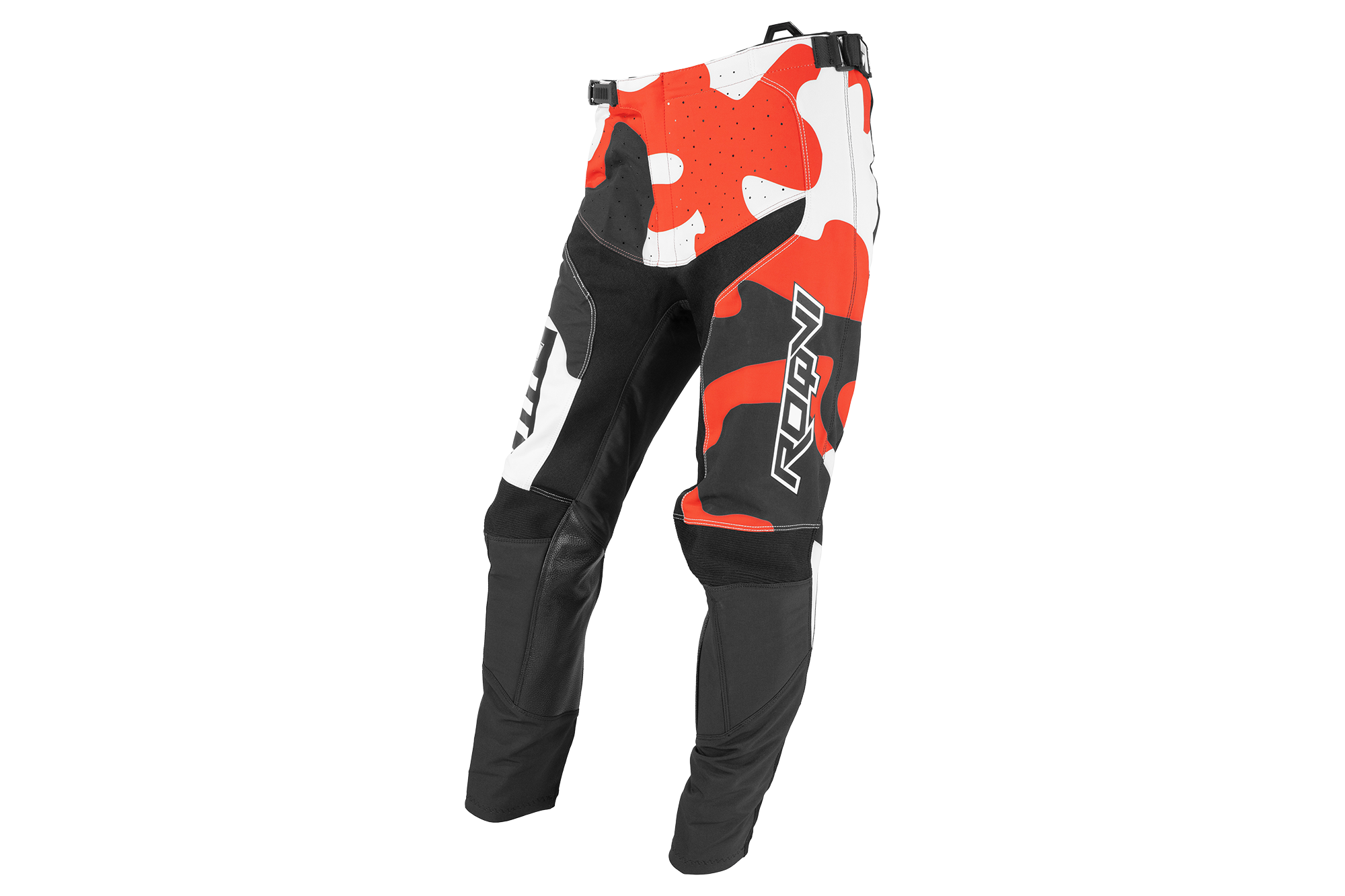 BSE Брюки CAMO ROQVI белый/черный/красный — 2