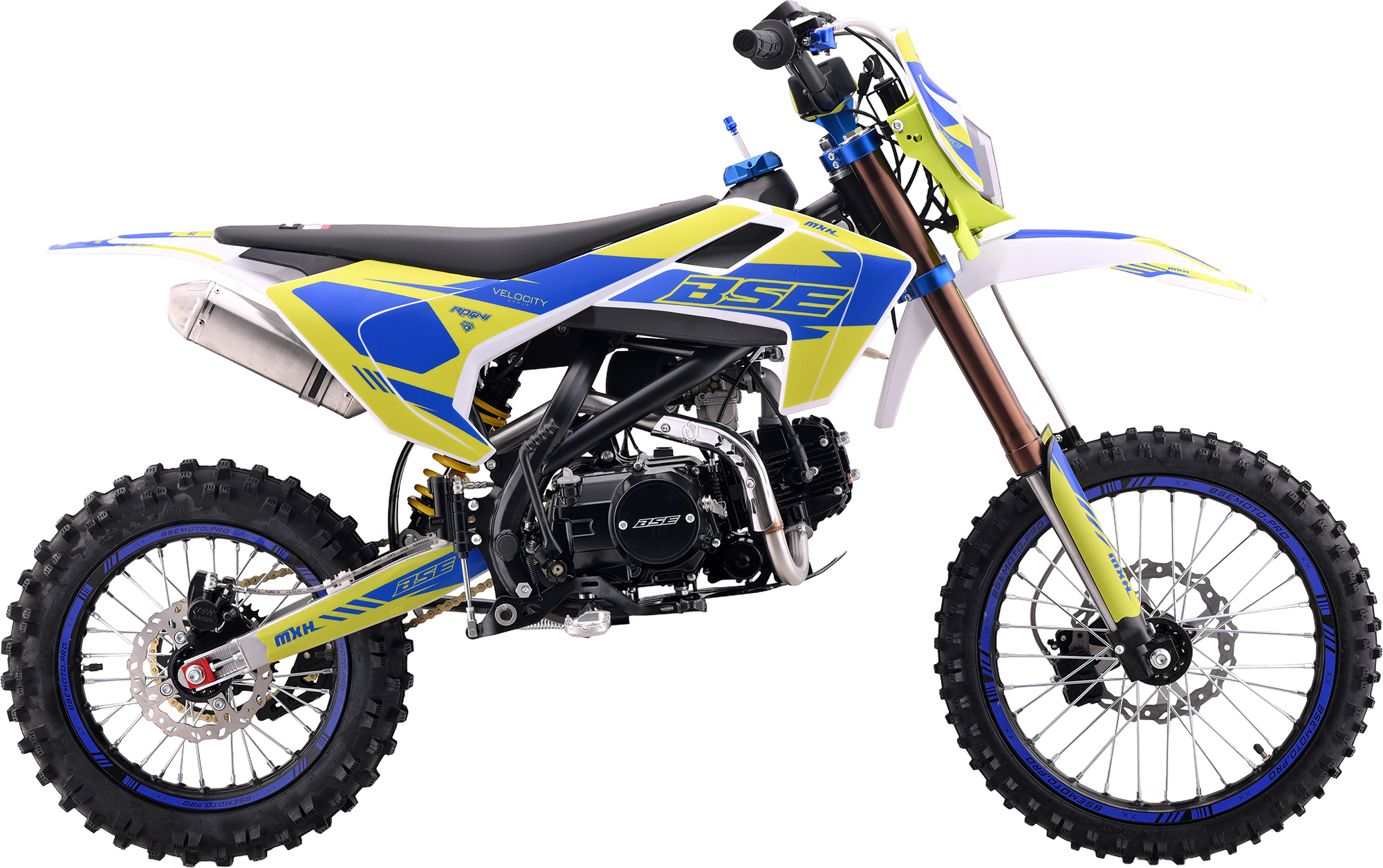 BSE MXH 125 RAPT Green\Blue